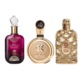 Promoção Pague 1 Leve 3 - Sabah Al Ward , Fakhar Gold e Royal Amber - 100ml cada - Oferta Relâmpago⚡️
